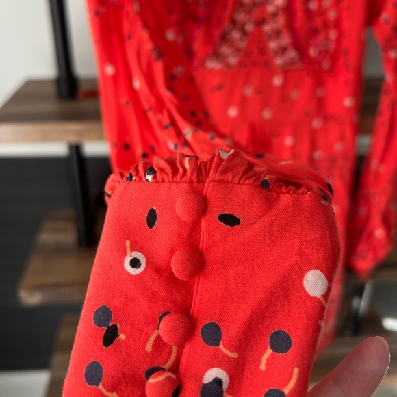 NWT Free People Coryn Keyhole Dress - Picture 5 of 10